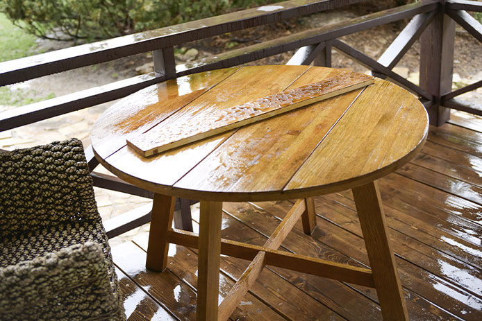 How to Restore and Protect Outdoor Wood Furniture - Love Grows Wild