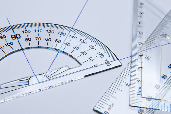 Protractors and rulers