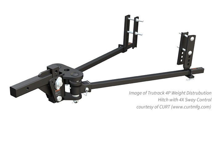 Weight distribution trailer hitch