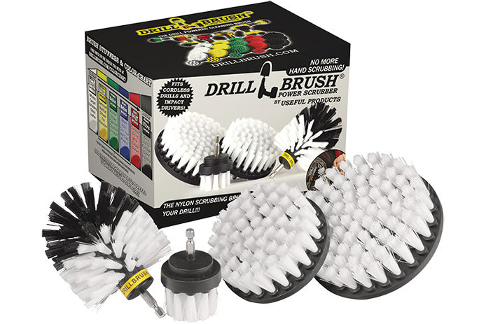 38 Piece Drillbrush Cleaning Kit - Soft, Medium, Stiff, & Ultra Stiff |  38pc-combo-QC-DB-A