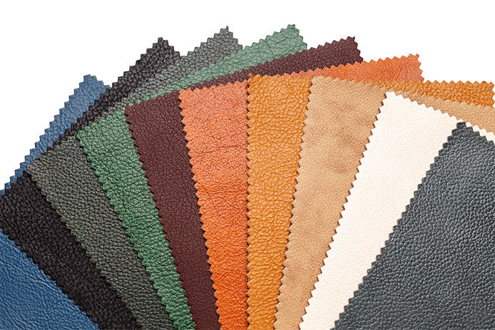 Leather swatches