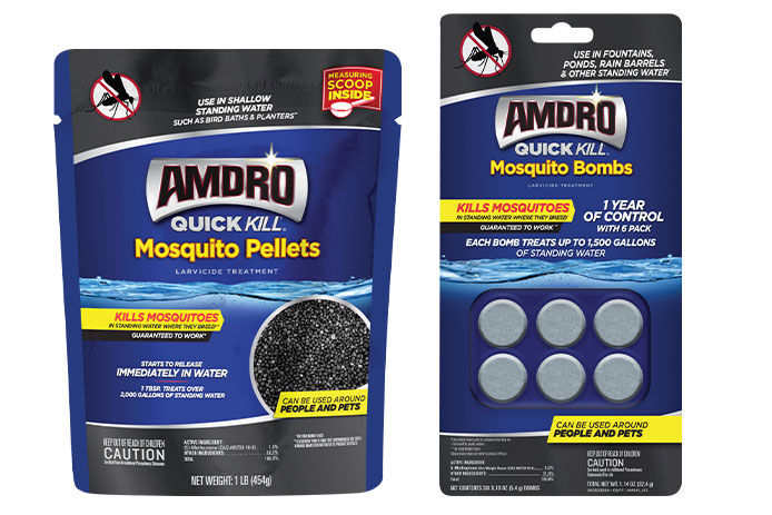 Amdro mosquito pellets