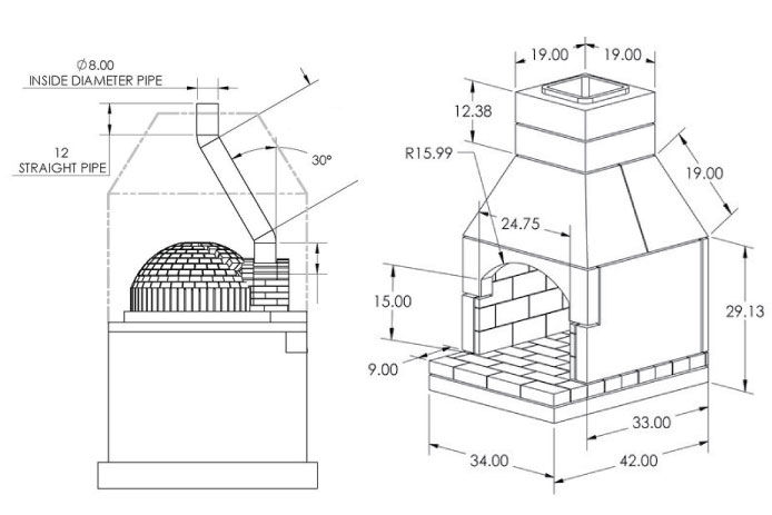 Pizza oven building plans