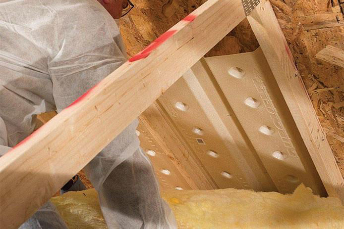 Attic soffit vents