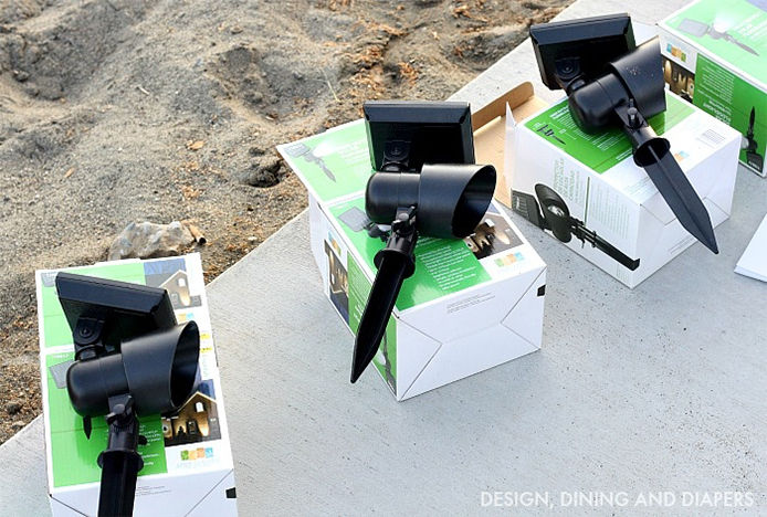 Solar spot lights