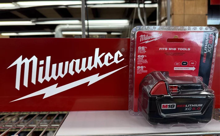 milwaukee battery at hollywood hardware south carolina