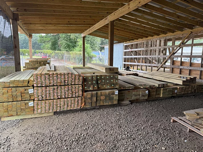 types of lumber and building materials at hollywood hardware in hollywood, south carolina