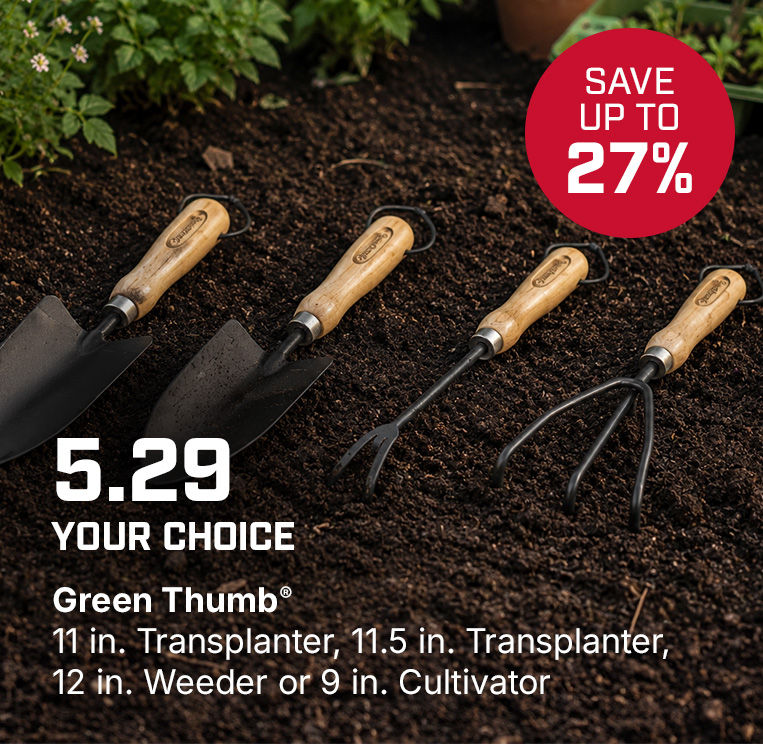Green Thumb garden hand tools Starting at $5.29