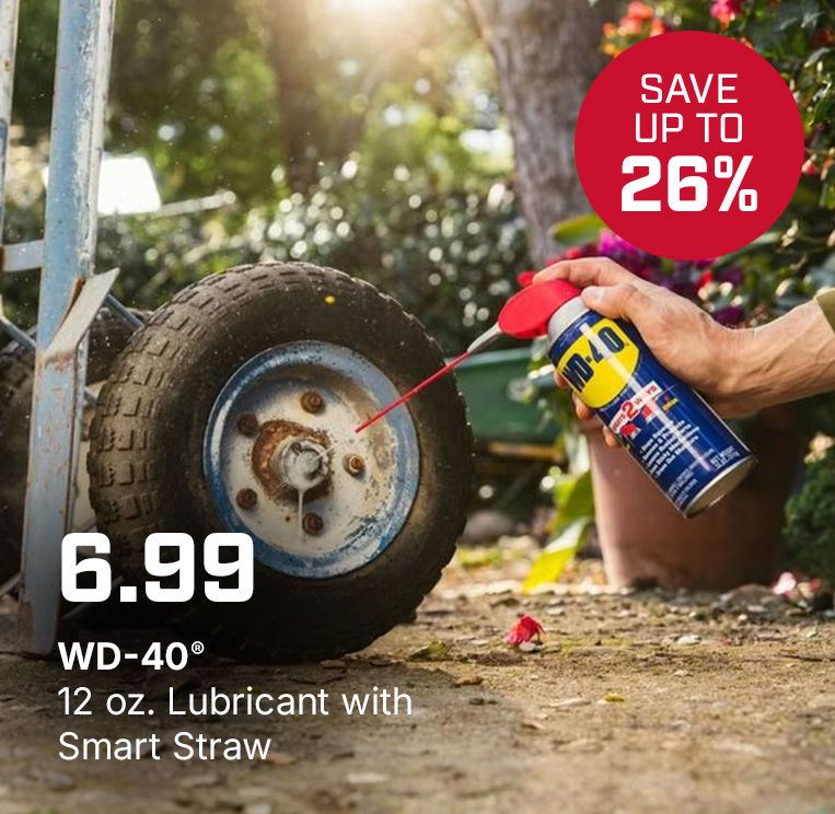 WD-40 Lubricant with Smart Straw Starting at $6.99