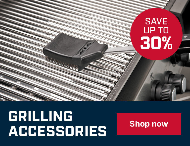 Save up to 30% on Grilling Accessories