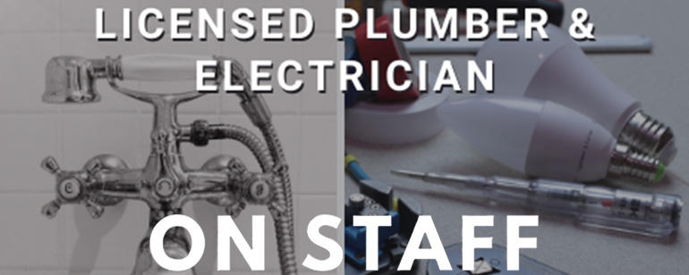Licensed Plumber & Electrician