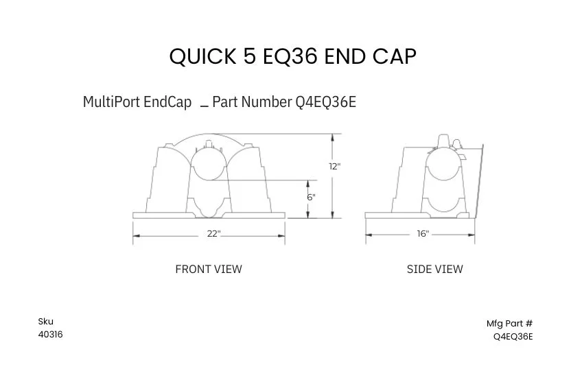 QUICK5 EQUALIZER 36 END CAP