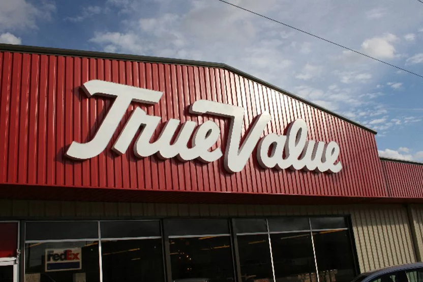 True Value Sign