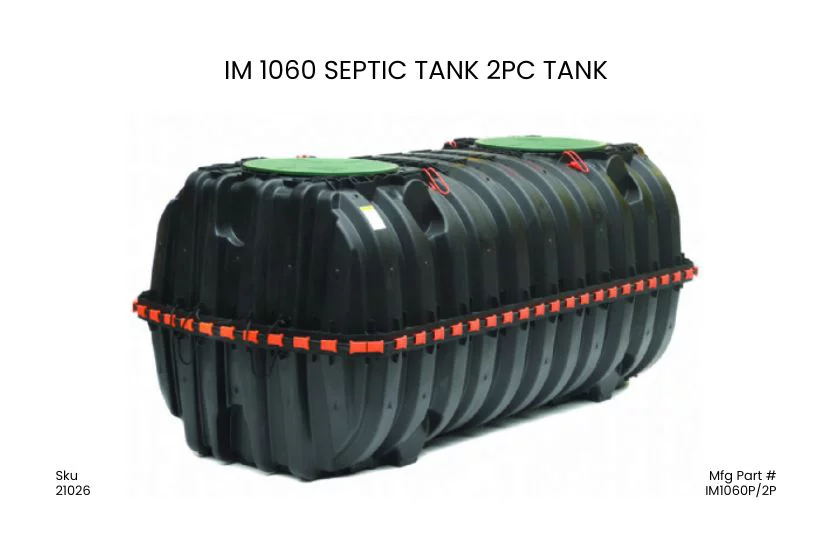 IM 1060 SEPTIC TANK 2PC TANK