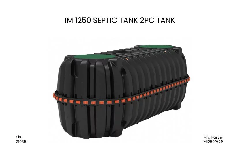 IM 1250 SEPTIC TANK 2PC TANK