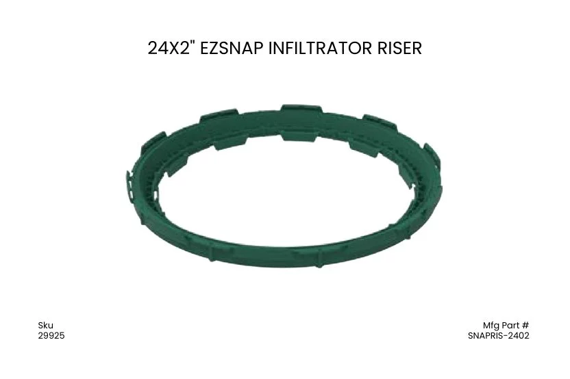 24X2" EZSNAP INFILTRATOR RISER