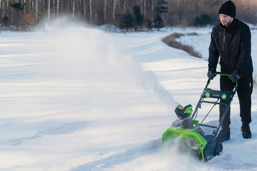 Greenworks Snow Blower