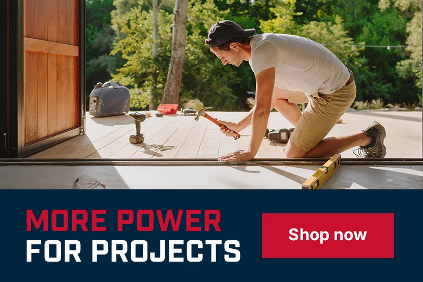 More Power for Projects — Shop Power Tools