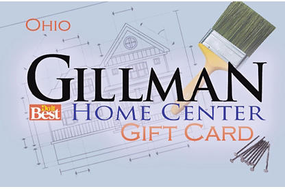 Gillman Home Center Blue Gift Card Ohio