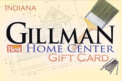 Gillman Home Center Yellow Gift Card Indiana