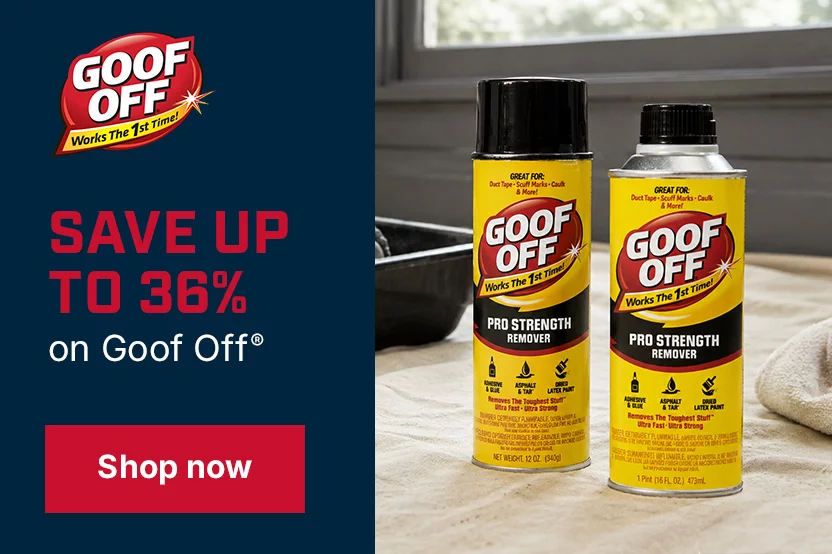 Save up to 36% on Goof Off