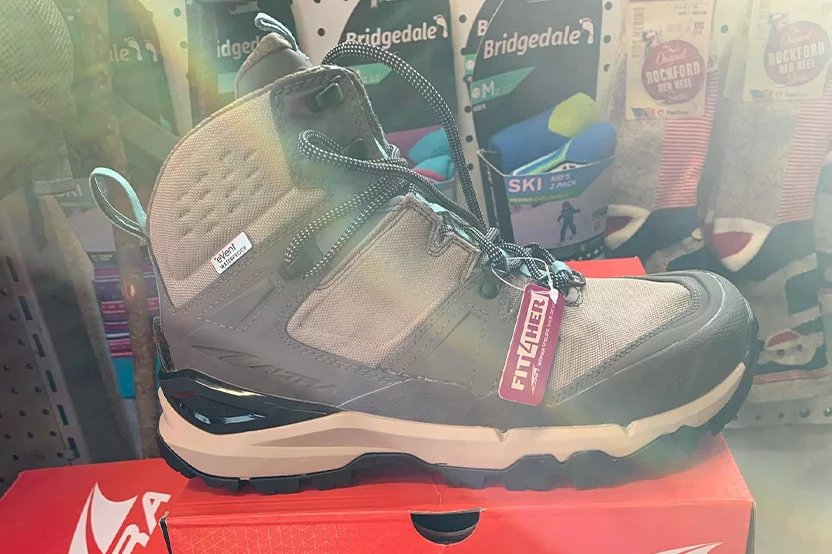 hiking shoes available at Mountain Hardware