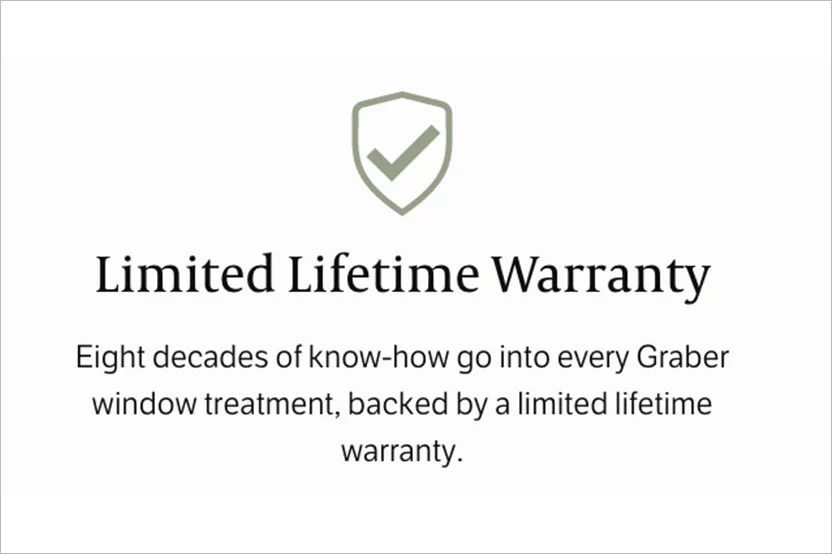Limited lifetime waranty