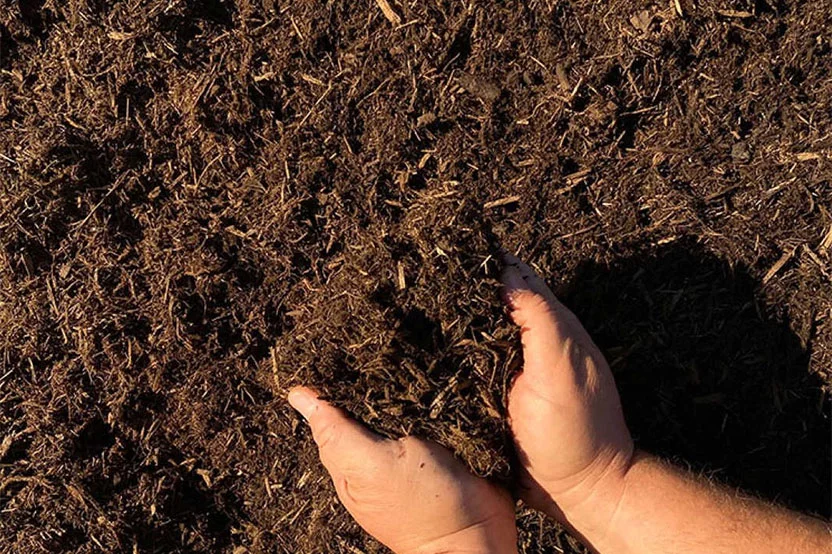 natural bark mulch