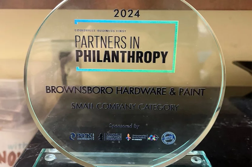  Brownsboro Hardware & Paint wins prestigious award for ethical standards in business