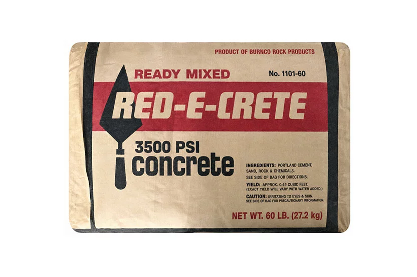 RED-E-CRETE CONCRETE MIX 3500PSI 