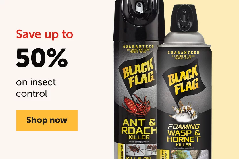 Save up to 50% on Insect Control - Shop now