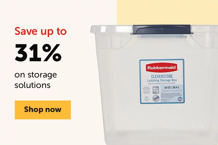 Save up to 31% on storage solutions - Shop now