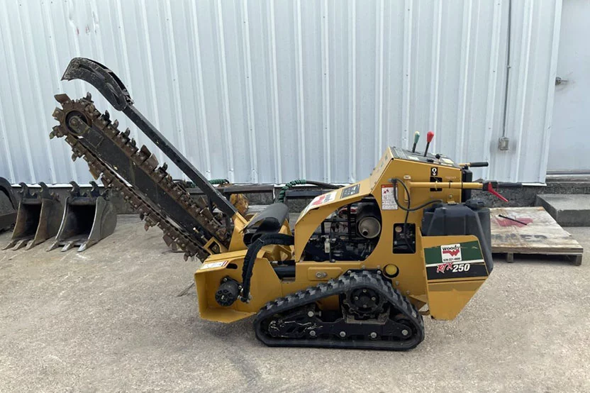 Trenchers at Woods Lumber
