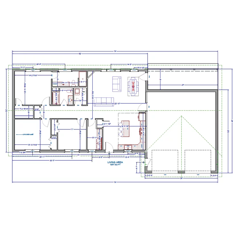 Design 4 floorplan