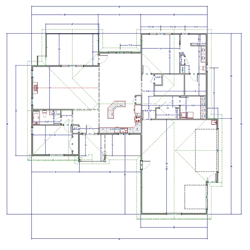 Design 5 floorplan