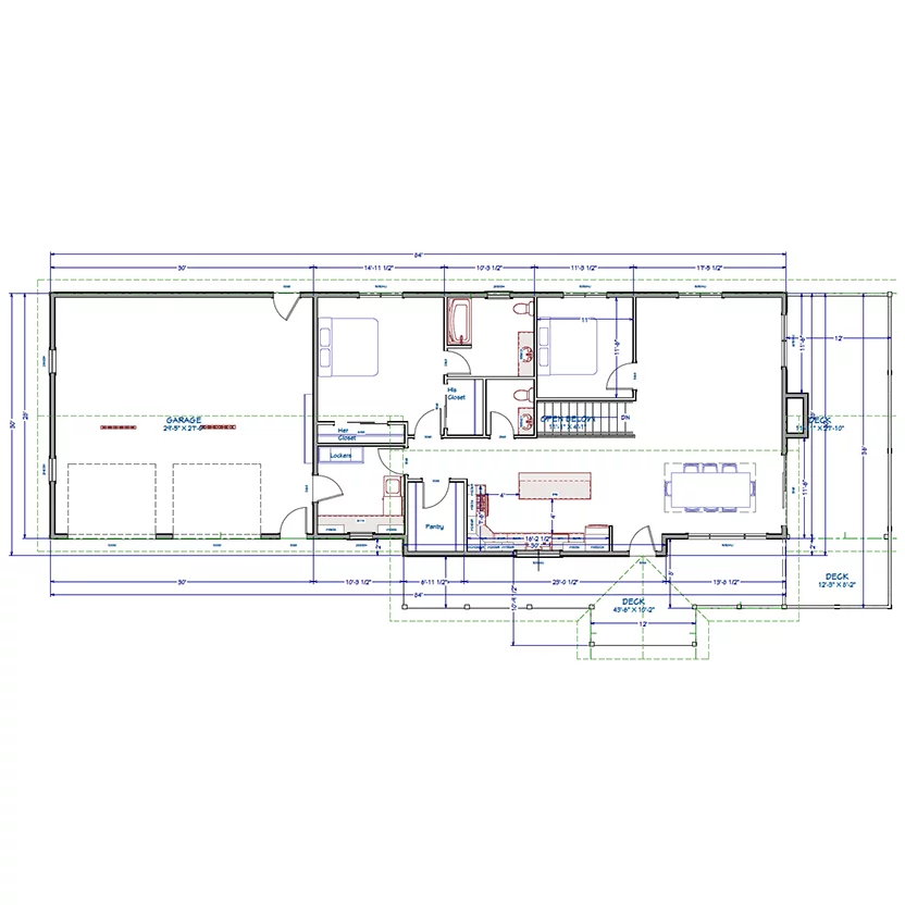 Design 6 floorplan