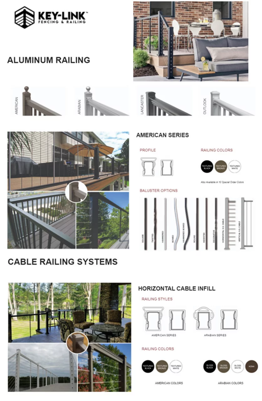 Key-link Fencing Railing