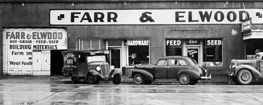 Farr's Hardware historic storefront