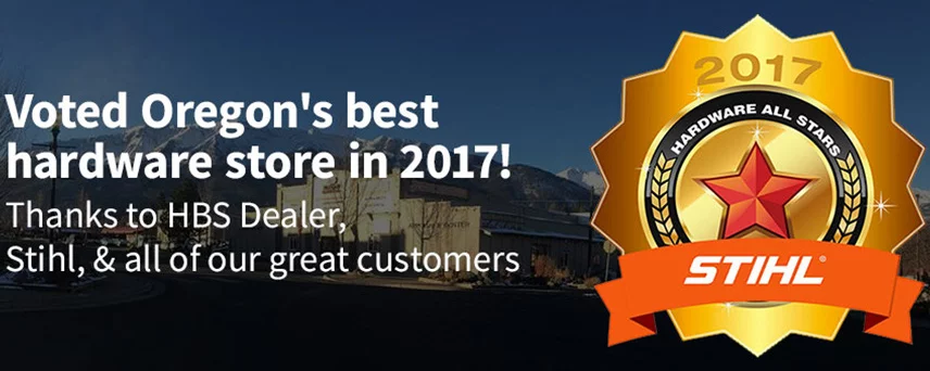 Voted Oregon's best hardware store