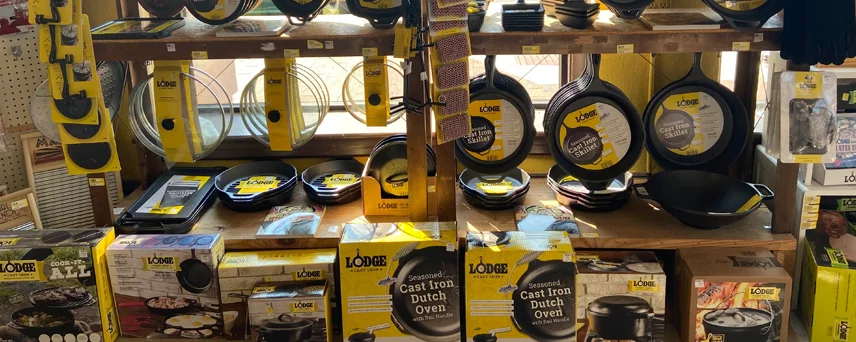 Lodge Cast Iron at Town Hardware & General Store