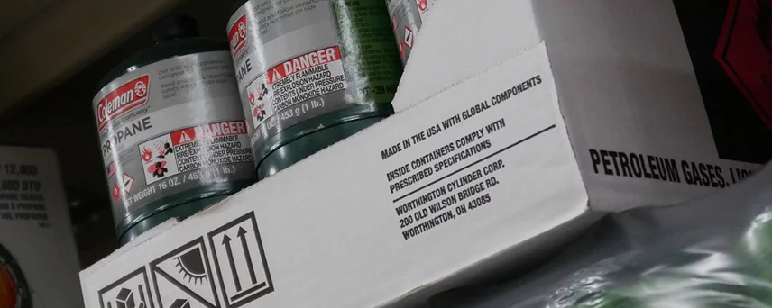 Gas for heating