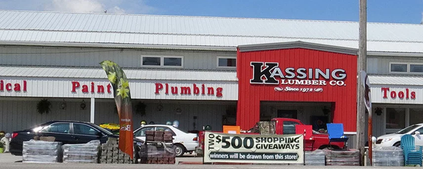 Kassing Lumber storefront 