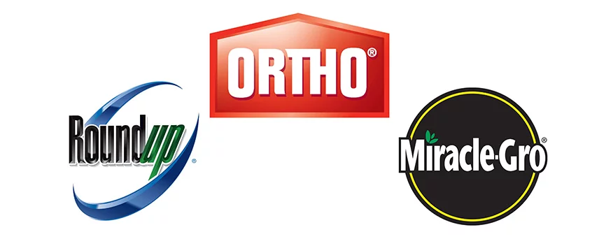 Ortho, Miracle-Gro, and Roundup