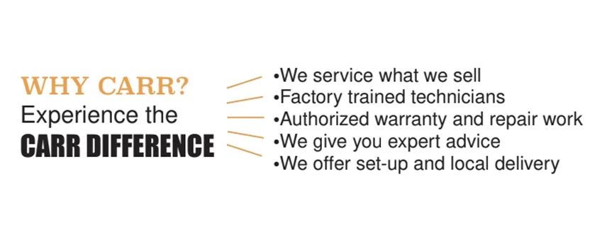 Experience the carr difference