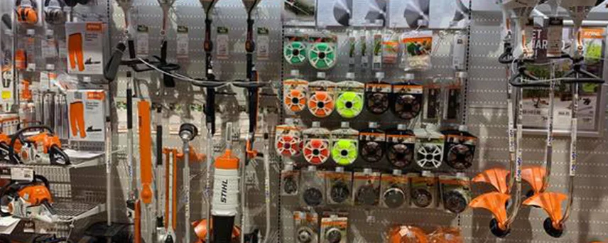 In Store Stihl Products