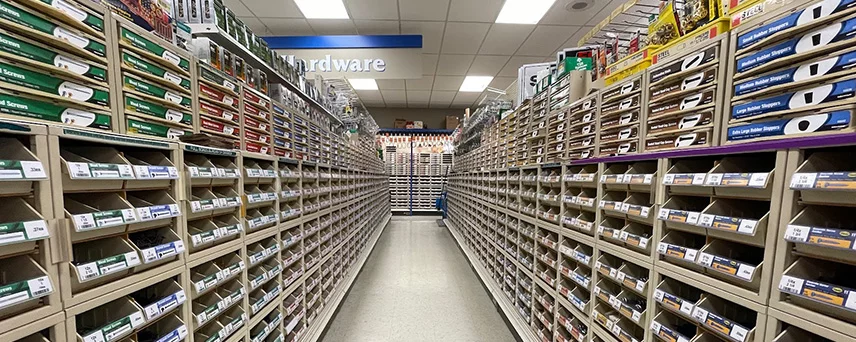 Hardware aisle