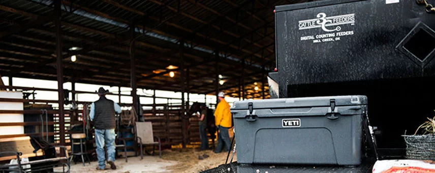 YETI hard coolers