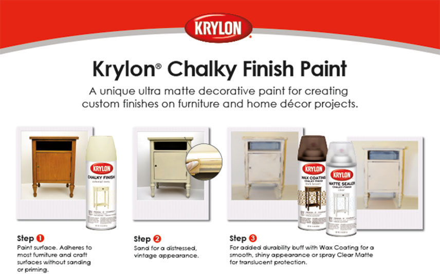 Krylon Chalk Finish Paint