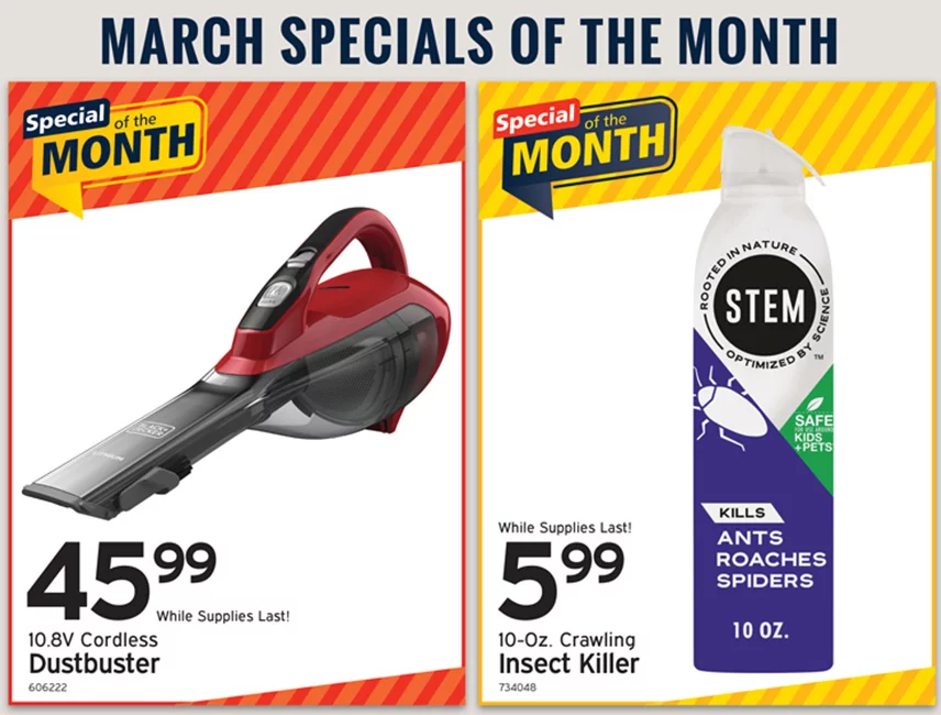 Homeworks Building Centers - March Specials Of The Month