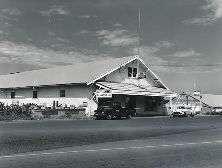 Front of the store early 1950s